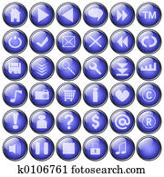 blue web buttons blue web buttons