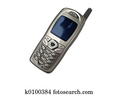 isolated cell phone