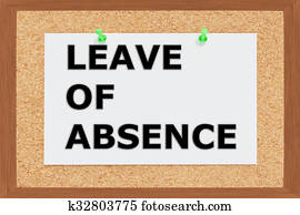 Leave of Absence concept