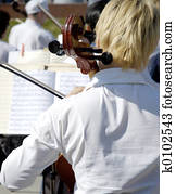 On the open air concert