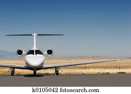 privat, geschäftsflugzeug