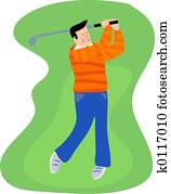 golfer golfer