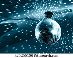Shiny disco ball