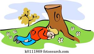 לישון, מחוספס