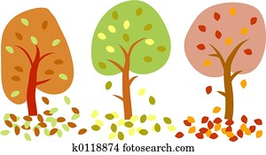 עצים של סתו