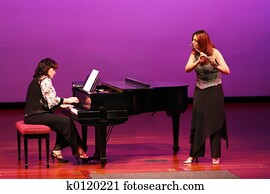 At the concert At the concert