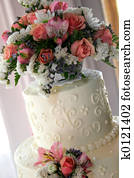 bolo casamento, closeup