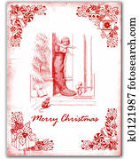 Christmas card Christmas card