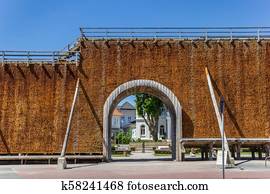 Gate through the saltworks in Bad Salzuflen