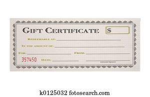 Gift Certificate Gift Certificate