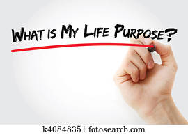 Hand writing What is My Life Purpose?