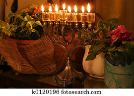 hanukkah, menorah
