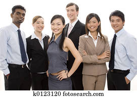 heureux, equipe affaires, 3