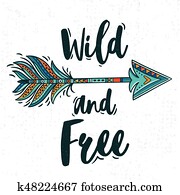 motivational, karte, mit, stammes-, ethnisch, arrow., indianer, motifs. motivational, karte, mit, stammes-, ethnisch, arrow., indianer, motifs.