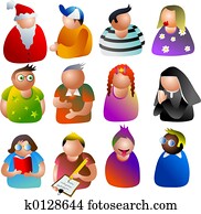 people icons people icons