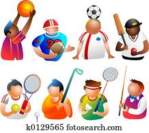 sporty people sporty people