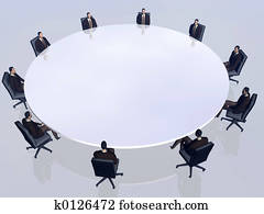 The success team in conference. The success team in conference.