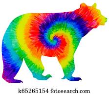 Tie-Dye Alcohol Ink Painting Tie-Dye Alcohol Ink Painting