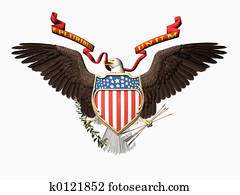 United states seal, E pluribus unum.