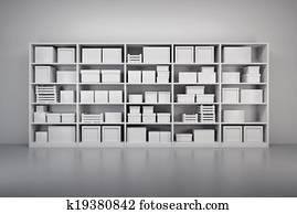 warehouse with goods warehouse with goods