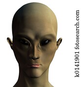 Alien Invader 2 w/ clipping mask