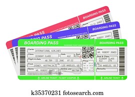 Boarding Pass Stock Illustration | Our Top 1000+ Boarding Pass Images