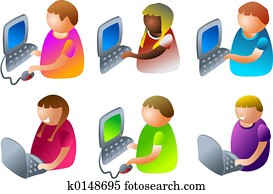 computer kids computer kids
