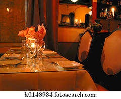 Dinner table setting Dinner table setting
