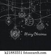 Sparkling Christmas Ornaments Sparkling Christmas Ornaments