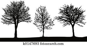 Winter trees Winter trees