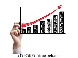 drawing business growth drawing business growth