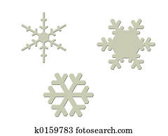 השלג פתיתים