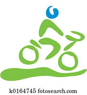 Biking symbol Biking symbol