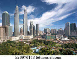 Kuala Lumpur downtown 