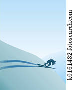 Skiing Skiing