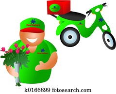 פרחוני, משלוח