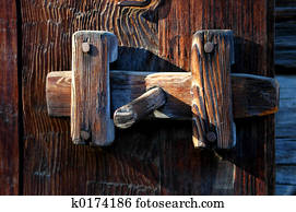 antigas, porta, trinco antigas, porta, trinco