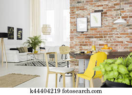Apartment with open living room Apartment with open living room