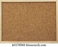 escritório, junta cortiça