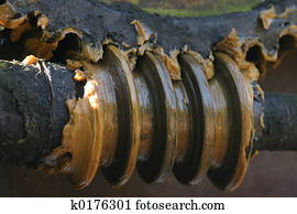 Old machinery Old machinery