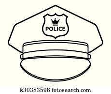 Police cap Police cap