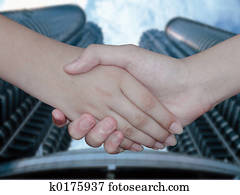 záležitosť, handshake