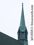 Church Exterior Steeple