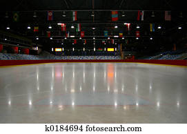 Empty Ice Stadium Empty Ice Stadium