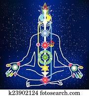 Energy scheme of human body