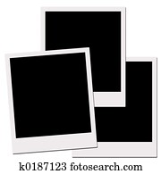 Polaroid Films (with clipping path)