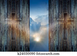 עובר, ב, ה, עץ, קיר, ו, קוה, קרן שמש