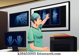 רופא, להסתכל ברנטגן