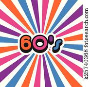60's Party Background. 60's Party Background.