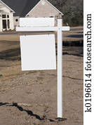 Blank Realty Sign